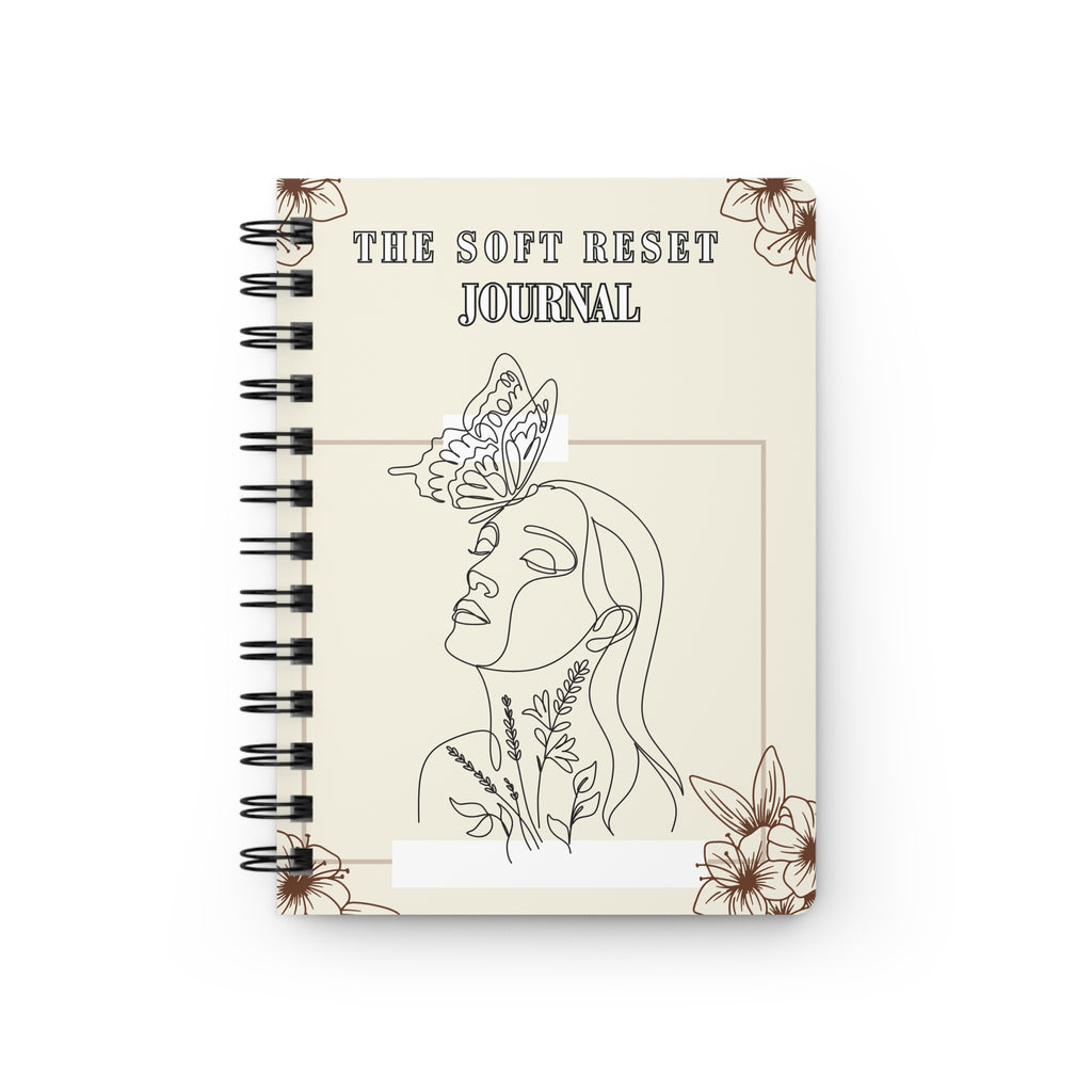 Soft Reset Journal — Spiral Bound Guided Journal for Reflection & Fresh Starts