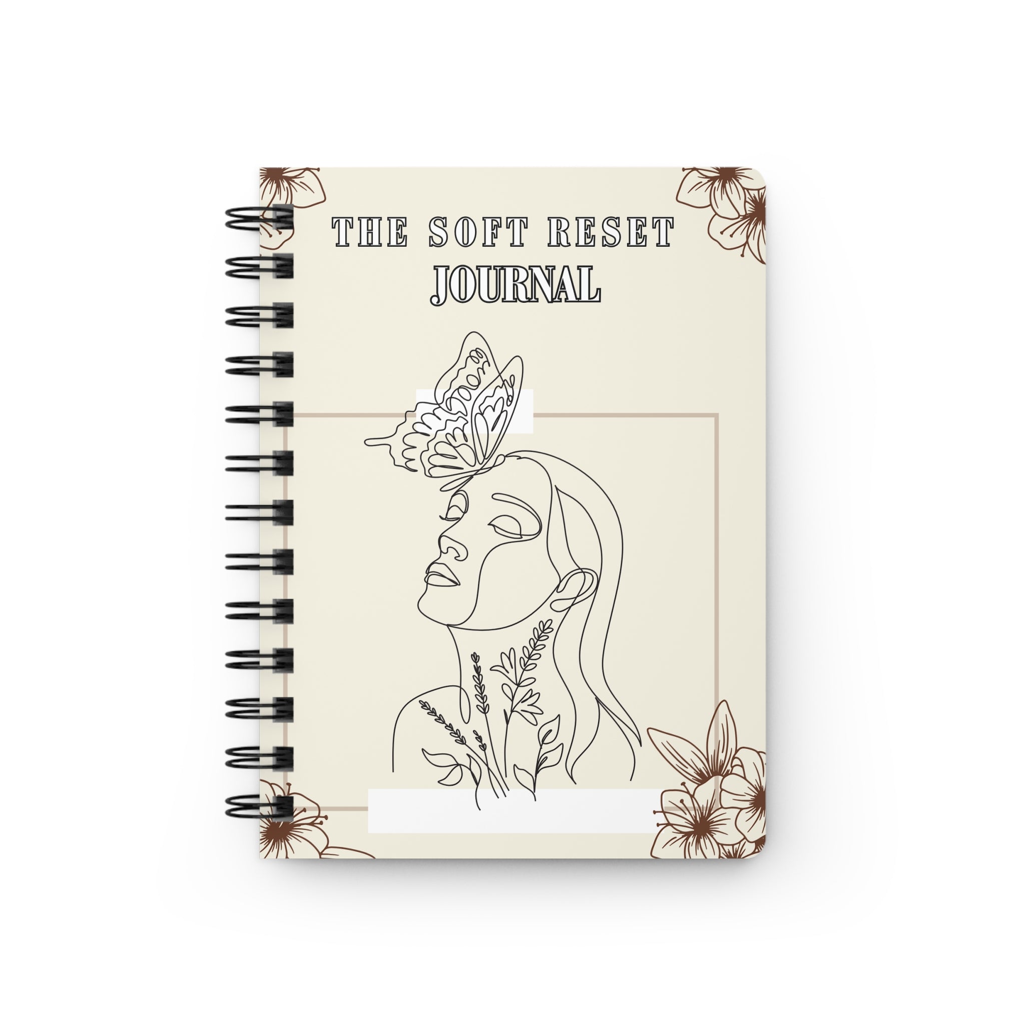 Soft Reset Journal — Spiral Bound Guided Journal for Reflection & Fresh Starts