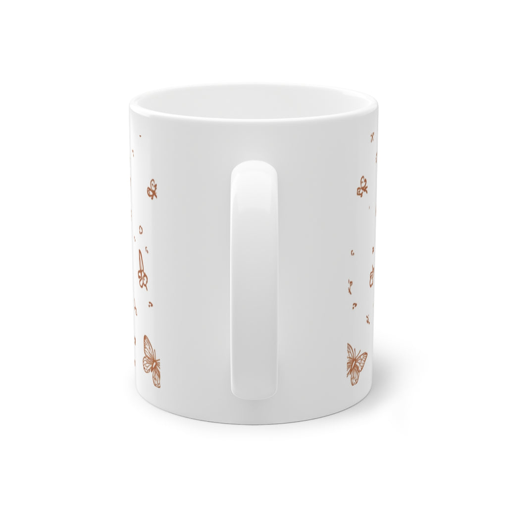 Becoming Her Mug — "one day at a time" Inspirational Ceramic Coffee Cup